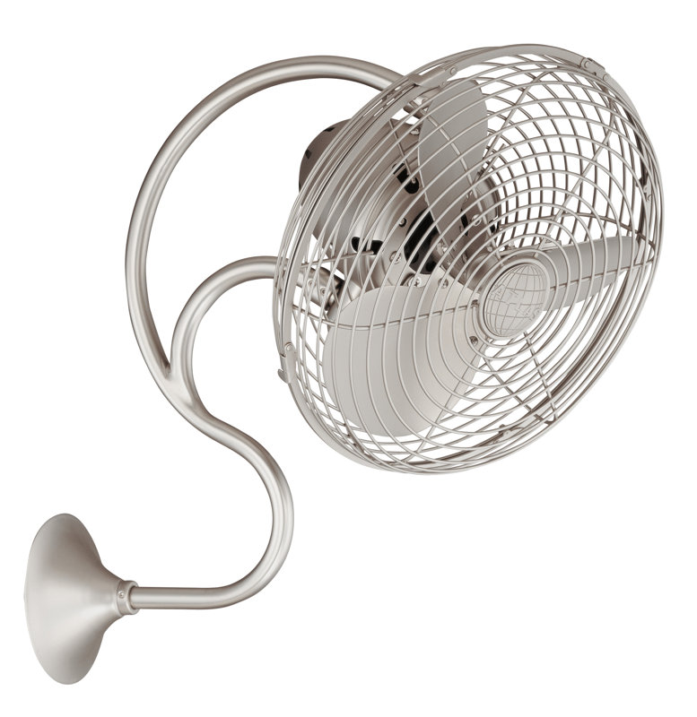 Matthews Fan Company 13" Oscillating Wall Fan & Reviews Wayfair